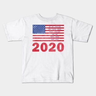 2020 We Have a Winner...Joe Biden (Distressed) Kids T-Shirt